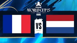 FRANCE vs PAYS-BAS | GROUPE B (ALLER) - FIFAe 2025