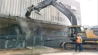 County Officials Kick-Off Demolition of Santa Ana Civic Center Building 14