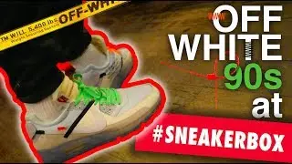 FIRST PAIR IVE SEEN ON FEET!! (SneakerBox Vlog)