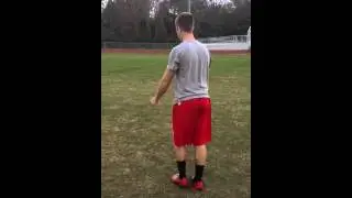 College kicker 40 yards