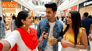 My first visit in a Super Mall | funny vlog 😄| Google Veo 3 Vlog 1