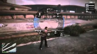 GTA Online - Taking jet out with an RPG