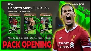 PACK OPENING 🎁 ENCORED STARS POTW ✅ - Efootball 2025 Mobile
