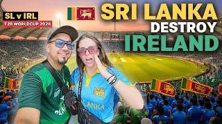 ABSOLUTE MADNESS at SRI LANKA vs IRELAND in Colombo 🇱🇰 T20 Cricket World Cup 2026