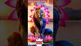 hybrid animals fusion 😁👹👺#sorts #shorts #animals #hybrid