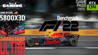 F1 22 21:9 Ultra RT | 3440x1440 | 5800X3D | 6900XT