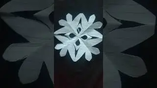 #howtomakepaperflowersathome #snowflake #diy #newpapercraft #firs design#viralvideo #youtube
