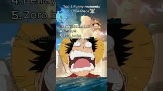 Ranking funny moments in One Piece #anime #onepiece #onepiecefunny #luffy