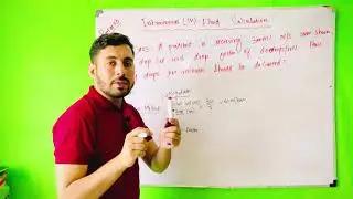 Drug Dose Calculation || Intravenous (IV) Fluid || BS Nursing ||