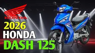 Honda Dash 125 2026 уже здесь! Самый спортивный 125-кубовый мотоцикл, который вы увидите в этом г...