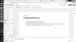 36  mapStateToProps