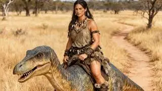 Primitive Girl & Dino: Wasteland Rescue Bond