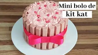 MINI BOLO KIT KAT DA BARBIE  | BARBIE'S MINI CAKE