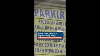 Sudah Muak, Warganet Copot Penutup Plang 