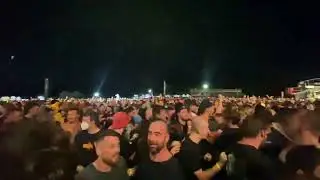 Parkway Drive Circle Pit Around Winston Mccall @ Sydney Knotfest 2023