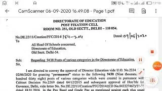 #DSSSB DOE Vacancies OUT | full detail | @09/06/2020 by Umesh Bhardwaj