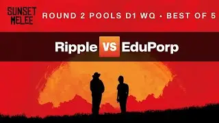Sunset Melee Round 2 Pools D1 WQ &mdash; Ripple vs EduPorp &mdash; Super Smash Bros. Melee