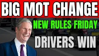 🚨Drivers Win! DVSA MOT Changes Go Live Friday Across the UK🚨