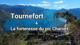 Tournefort et la Forteresse du pic Charvet #4k #france #provence #drone #mountains #hiking #urbex