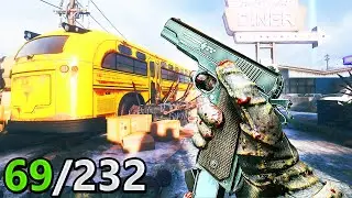 228 WEAPON ZOMBIES GUN GAME... BO3 DAYBREAK CUSTOM MAP!
