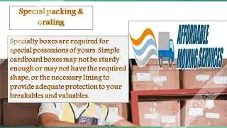 Affordable Moving Services