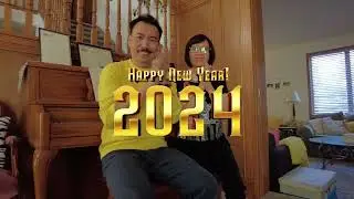Happy New Year 2024 from Arlene & Thomas