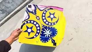 Looting kites on rooftop | Kite catching | kite 🪁 