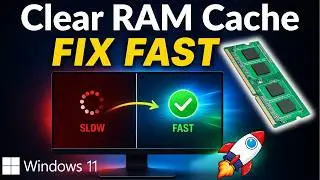 Make Your PC Faster in Seconds 🚀 Clear RAM Cache (Windows 11)