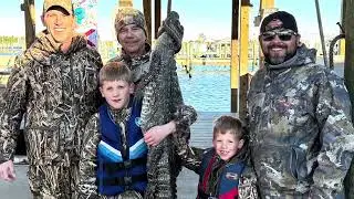 Hayes and Davis Thanksgiving Alligator, Duck Hunt Fishing 2025