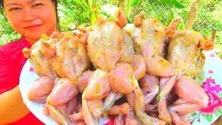 Wow Toasted Frogs with Chili Sauce Recipe / Cooking Frogs