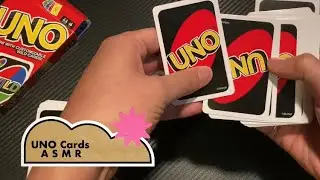 UNO Cards🃏ASMR: Let&rsquo;s play together