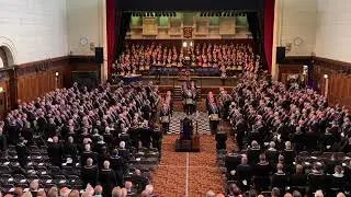 Annual General Meeting of Provincial Grand Lodge. 3 July 2019  (Procession out)
