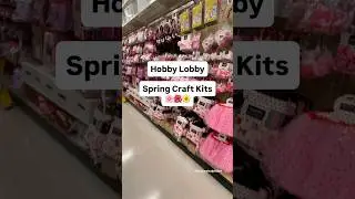Spring Craft Kits at Hobby Lobby #valentinesday #hobbylobby #craftsupplies t