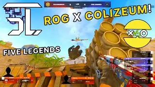 ТУРНИР НА 2 МИЛЛИОНА! FiveLegends | Rog X Colizeum CS2
