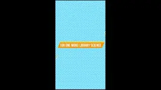 100 one word library science Video