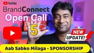 YouTube Shorts Creator Get Sponsorship & Brand Deals for Small Creators via BrandConnect Open Call