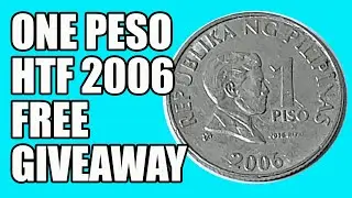 FREE Giveaway 1 Peso 2006 Hard to Find