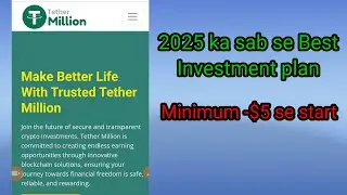 USDT Earning2025 . Best platform