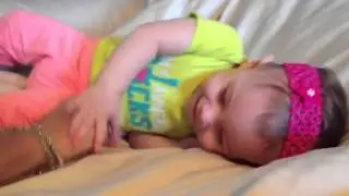 All giggles and tickle time with Gigi 8 mos.