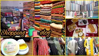 Shopping 🛍  Vlog | Cloth Market Hyderabad | kafi time se video upload kyu nhi ki ?
