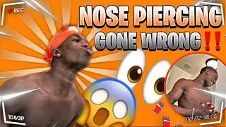 Get ready with me‼️Nose Piercing Regret🤦🏾&zwj;♂️ Must See👀#trending #youtuber