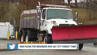 Residents in Detroit-Shoreway neighborhood take snow removal into their own hands