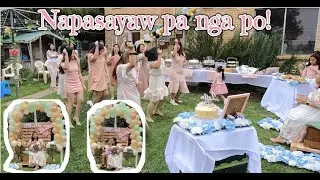 ATE LEILA'S 40TH BIRTHDAY || V77 || Monic & Cathalia Di Vlog