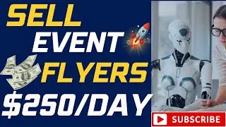 Turn AI Designs Into Cash Sell Event Flyers Online!