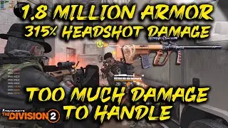 🔴 1.8 Million Armor & 315% HeadShot Damage 🔴BigHorn is Crazy🔴 The Division 2 Dark Zone PVP 🔴 Tu.12.3