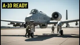 Shocking! A-10 Crew Scrambles to Launch the Warthog