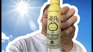 Before And After Results of Sun Bum Hair Lightener