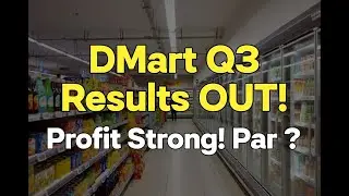 🚨 DMart Q3 Results OUT! Profit Strong 💪 Par Growth Slow Ho Rahi Hai? 😮📉 - #DMart #AvenueSupermarts