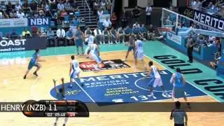 Gold Coast Blaze v New Zealand Breakers - Round 25 Highlights - iiNet NBL Championship