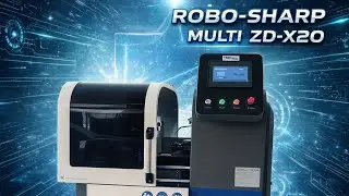 Fully Automatic Tool Grinding Machine! #cncmachine @Robomachinesindia ZD-X20 